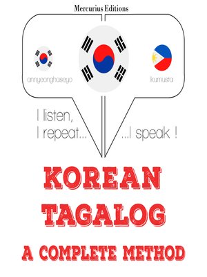 cover image of Korean-Tagalog: a complete method